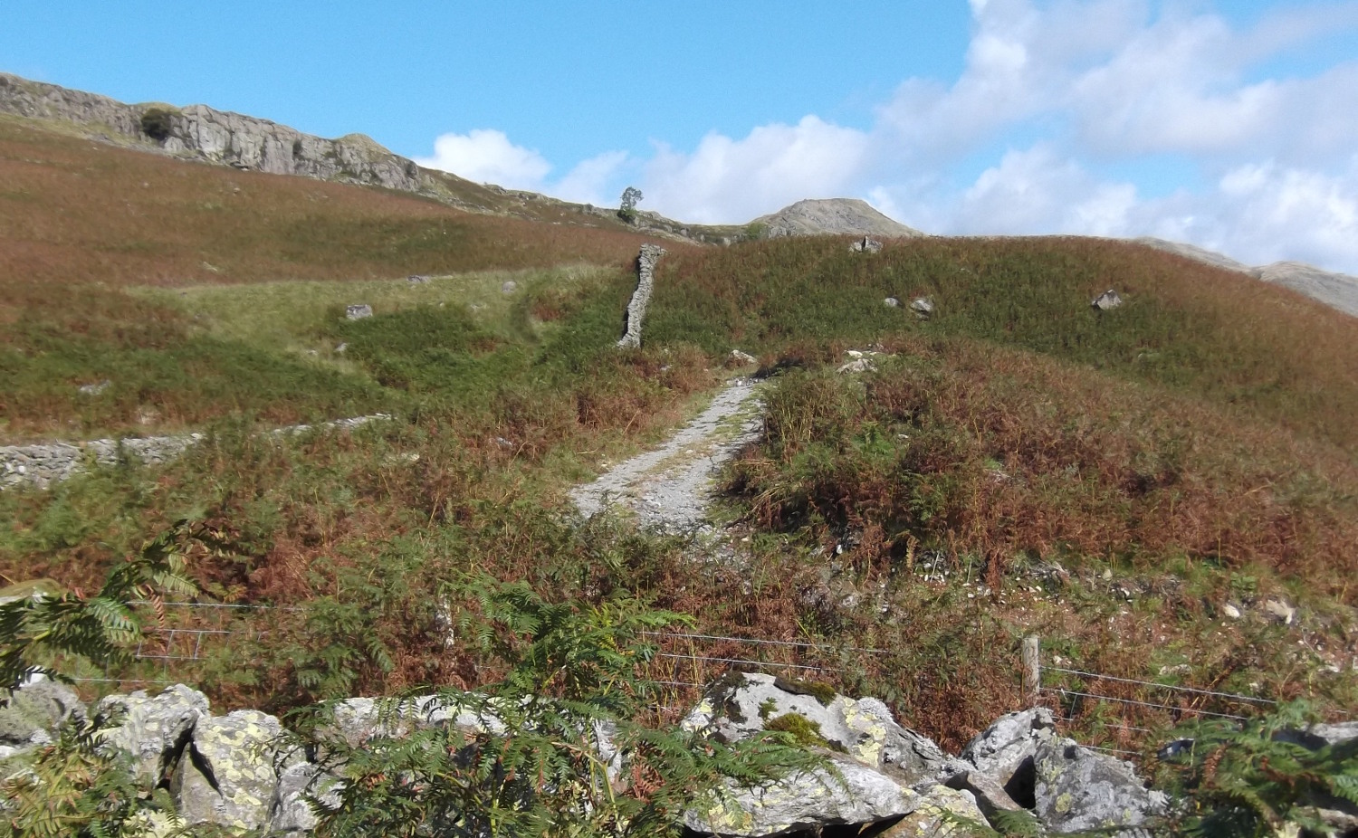 path in the hills - copyright Thomas Lugrin